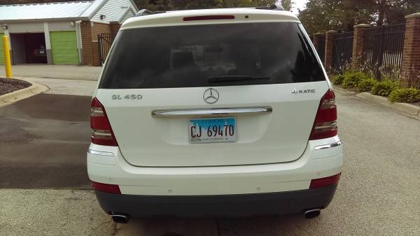 2007 Mercedes-Benz GL450 4-Matic AWD SUV - White/Black, EVERY OPTION for sale in Deerfield, IL – photo 8
