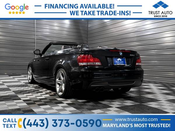 2011 BMW 1 Series 135i Soft-Top Convertible wPremium Pkg - cars & for sale in Sykesville, MD – photo 5