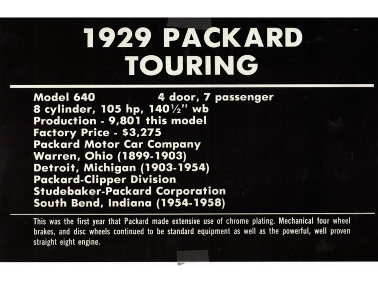 For Sale at Auction: 1929 Packard 640 for sale in Saratoga Springs, NY – photo 17
