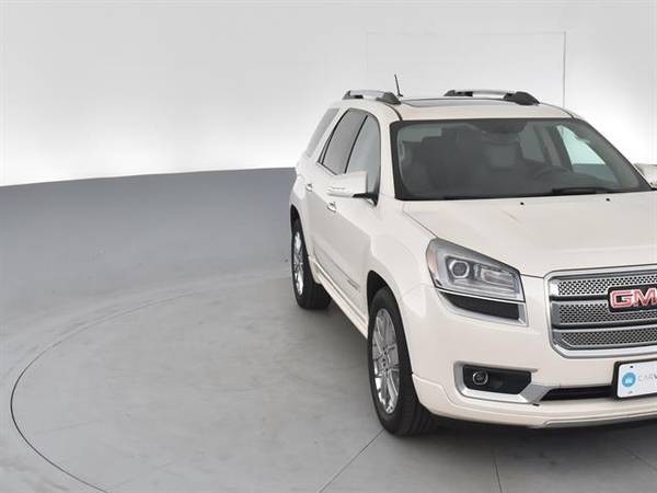 2013 GMC Acadia Denali Sport Utility 4D suv White - FINANCE ONLINE for sale in Indianapolis, IN – photo 3