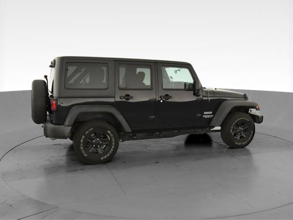 2017 Jeep Wrangler Unlimited Sport S Sport Utility 4D suv Black for sale in Colorado Springs, CO – photo 12