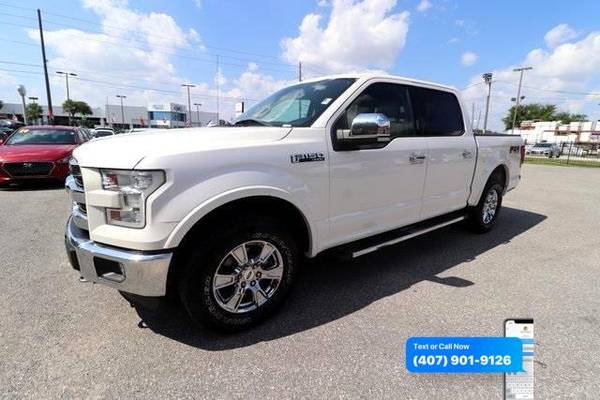 2015 Ford F-150 F150 F 150 Lariat SuperCrew 6.5-ft. Bed 4WD - cars &... for sale in Orlando, FL – photo 2