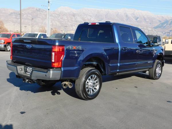 2020 *Ford* *SUPER DUTY F-350* *LARIAT* Blue - cars & trucks - by... for sale in American Fork, AZ – photo 12