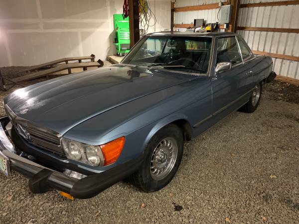 BARN FIND 1975 Mercedes 450 SL - cars & trucks - by owner - vehicle... for sale in Junction City, OR – photo 3
