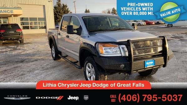 2012 Nissan Titan 4WD Crew Cab SWB SV - - by dealer for sale in Great Falls, MT – photo 3