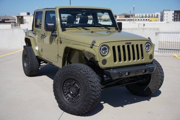 2013 Jeep Wrangler Unlimited Sahara Lifted Custom Convertible for sale in Austin, TX – photo 15