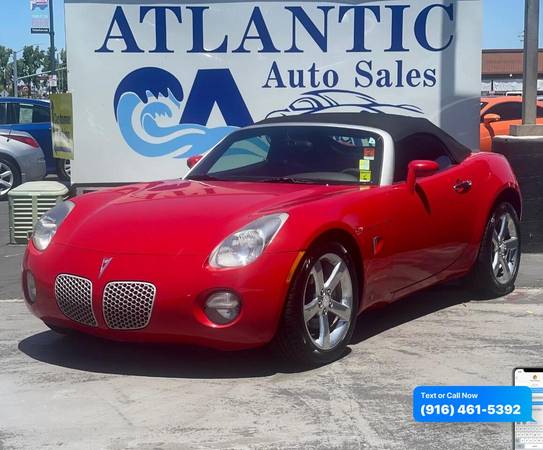 2007 Pontiac Solstice Base 2dr Convertible - - by for sale in Sacramento , CA