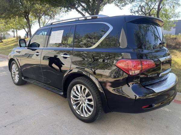 2015 Infiniti QX80 3rd row 92k miles WILLING TO DO PAYMENTS for sale in GRAPEVINE, TX – photo 3