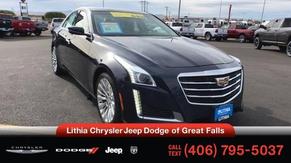 2015 Cadillac CTS 4dr Sdn 2.0L Turbo Luxury RWD - cars & trucks - by... for sale in Great Falls, MT