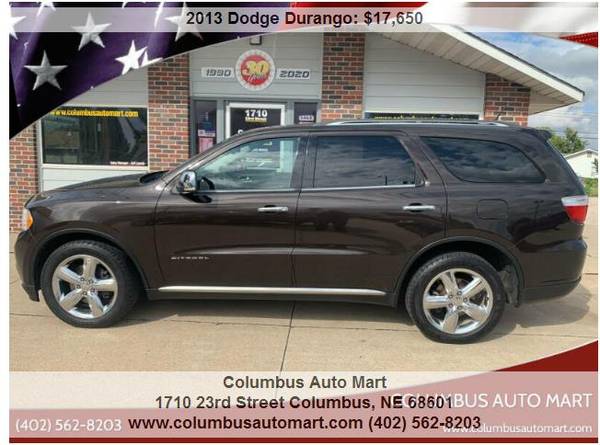 2013 Dodge Durango Citadel - - by dealer - vehicle for sale in Columbus, NE