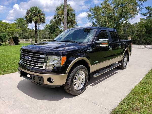 2013 Ford F-150 SuperCrew Lariat 4X4 - F150 - 4WD - Nav - Cooled Seats for sale in Lake Helen, FL