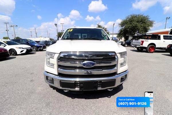2015 Ford F-150 F150 F 150 Lariat SuperCrew 6.5-ft. Bed 4WD - cars &... for sale in Orlando, FL – photo 4