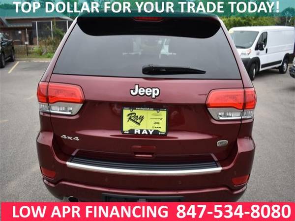 2017 Jeep Grand Cherokee Overland 4WD SUV Certified Oct. 21st SPECIAL for sale in Fox_Lake, IL – photo 4
