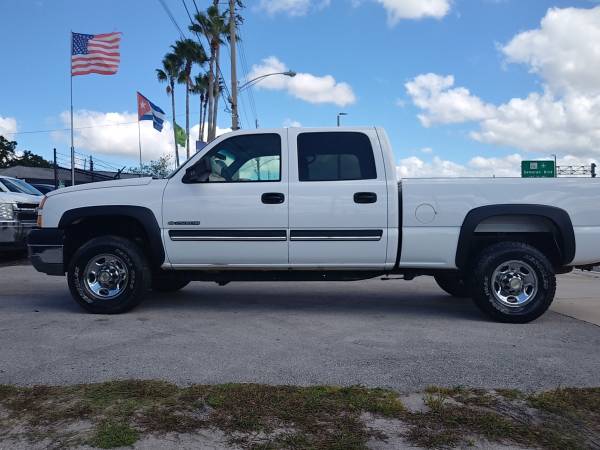 2005 CHEVY 2500 HD CREW CAB SHORT BED AUTOM A/C RUNS PERFECT for sale in ORLANDO, GA – photo 4