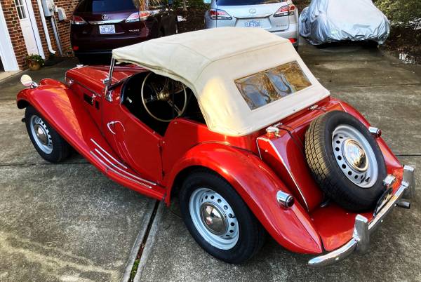 1954 MG MGTF - Same Family 55 years - Original Engine - cars & for sale in Charlotte, NC – photo 3