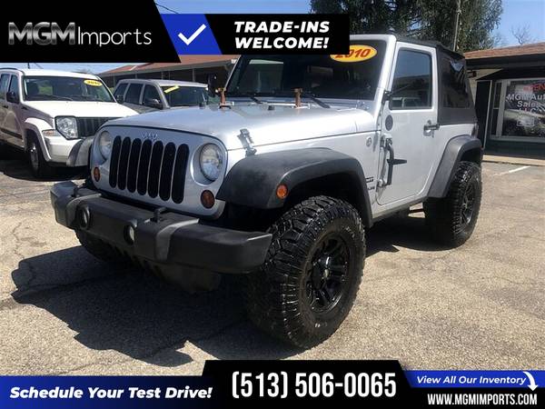 2010 Jeep Wrangler Sport FOR ONLY $347/mo! - cars & trucks - by... for sale in Cincinnati, OH