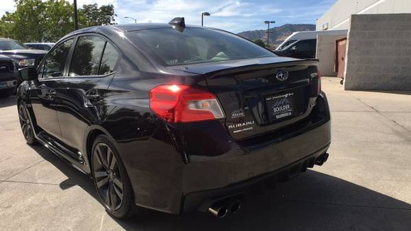 2017 Subaru WRX Premium sedan Crystal Black Silica for sale in Boulder, CO – photo 4
