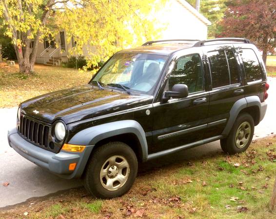 2007 Jeep Liberty 4x4 for sale in BRUNSWICK, ME