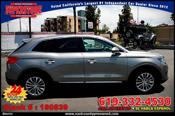 2016 LINCOLN MKX SELECT SUV-EZ FINANCING-LOW DOWN! for sale in El Cajon, CA – photo 2
