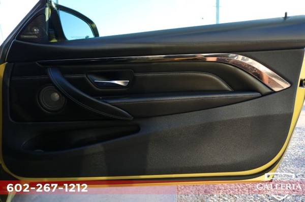 2015 BMW M4 AKRAPOVIC Titanium Exhaust coupe Austin Yellow Metallic for sale in Scottsdale, AZ – photo 23