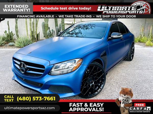 2015 MERECEDES BENZ C300 C 300 LUXURY MUST SEE - - by for sale in Scottsdale, AZ – photo 3