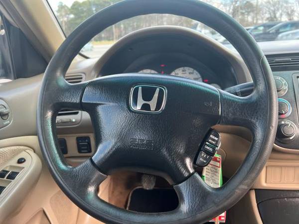 2002 Honda Civic LX sedan - - by dealer - vehicle for sale in Raleigh, NC – photo 16