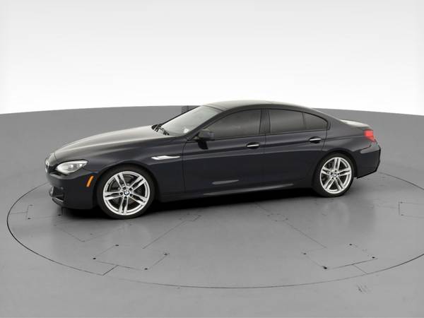 2015 BMW 6 Series 640i Gran Coupe 4D coupe Black - FINANCE ONLINE -... for sale in Charlotte, NC – photo 4