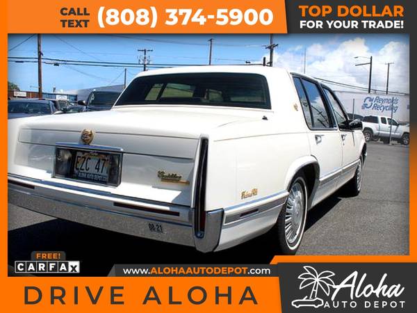 1993 Cadillac DeVille Sedan 4D 4 D 4-D for only 97/mo! - cars & for sale in Honolulu, HI – photo 6