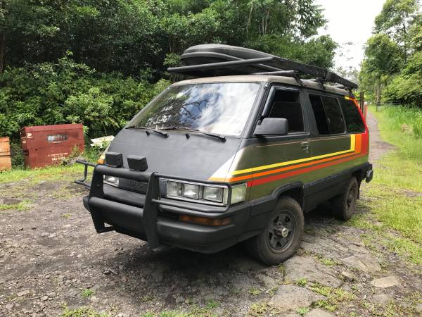 toyota van 4x4 for sale