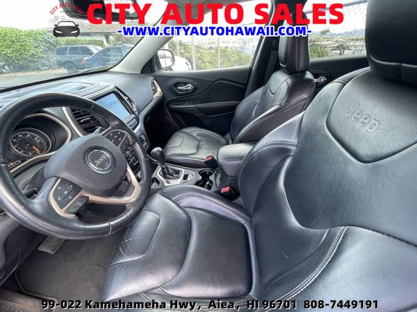 CITY AUTO SALES 2016 Jeep Cherokee Limited Sport Utility 4D for sale in AIEA, HI – photo 5