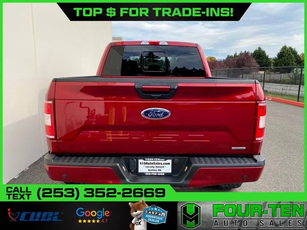617/mo - 2018 Ford F150 F 150 F-150 SUPERCREW XLT SPORT 4X4 - cars for sale in Bonney Lake, WA – photo 5
