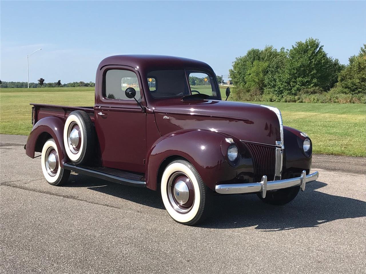 For Sale at Auction: 1940 Ford 1/2 Ton Pickup for sale in Auburn, IN