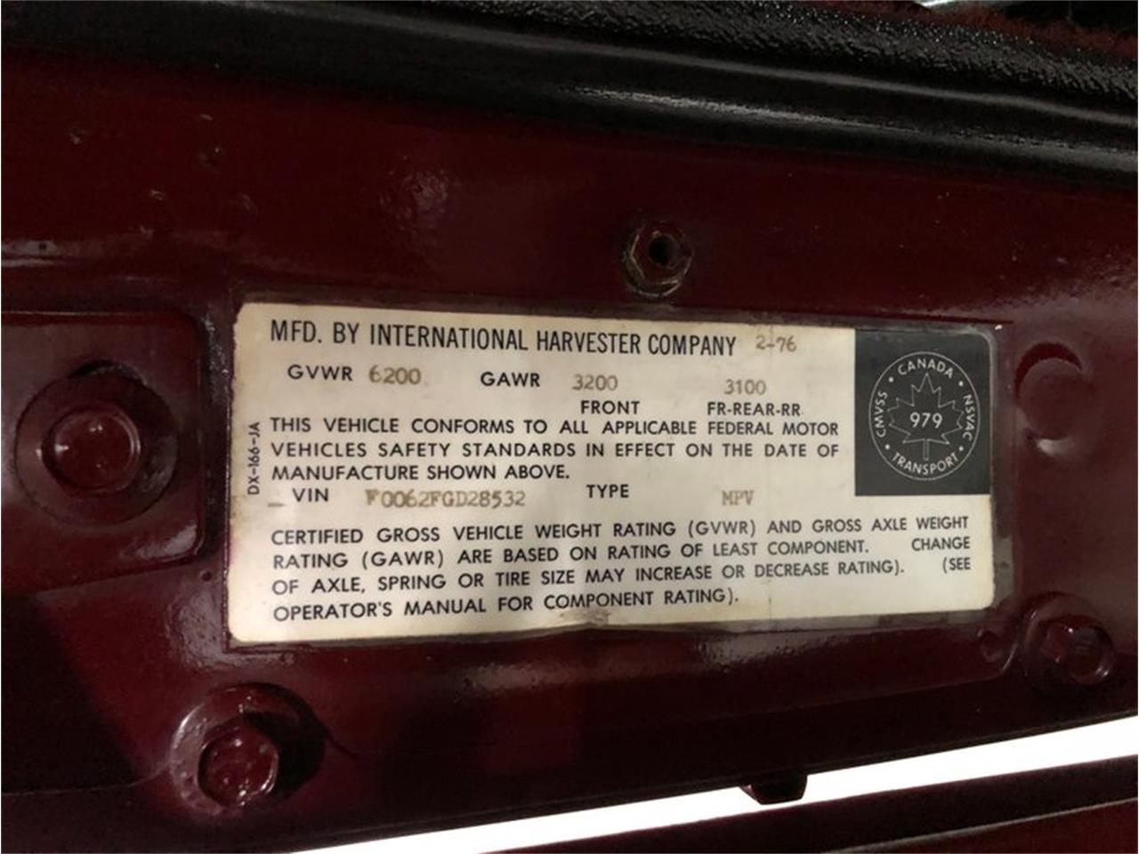 1976 International Scout for sale in Holland , MI – photo 19