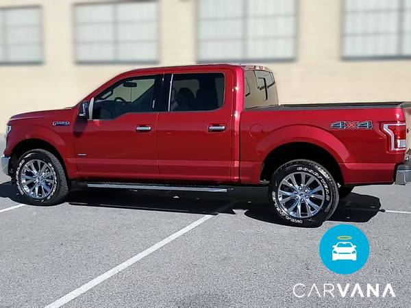 2017 Ford F150 SuperCrew Cab XLT Pickup 4D 5 1/2 ft pickup Red for sale in Kokomo, IN – photo 6