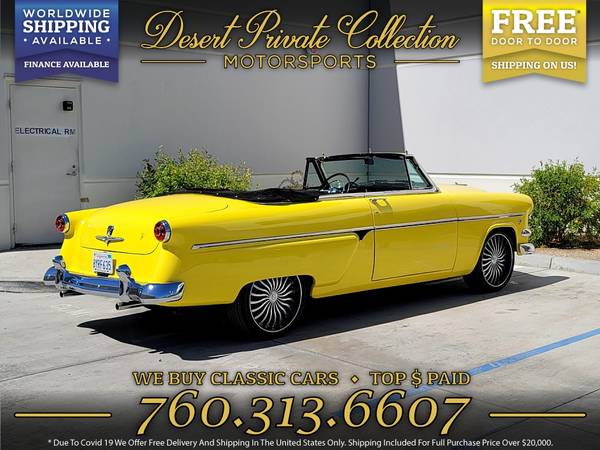 1954 Ford Sunliner Convertible Convertible at an EXCEPTIONAL VALUE for sale in Palm Desert, AZ – photo 3