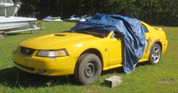 1999 Ford Mustang body and chassis for sale in New Bern, NC