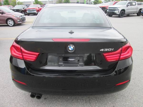 2018 BMW 4 Series 430i Convertible Jet Black for sale in Bentonville, AR – photo 7