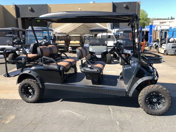 BLACK LIMMO 6 PASSENGER STREET LEGAL GOLF CART EZGO RXV READY TO G0 for sale in El Cajon, CA – photo 11