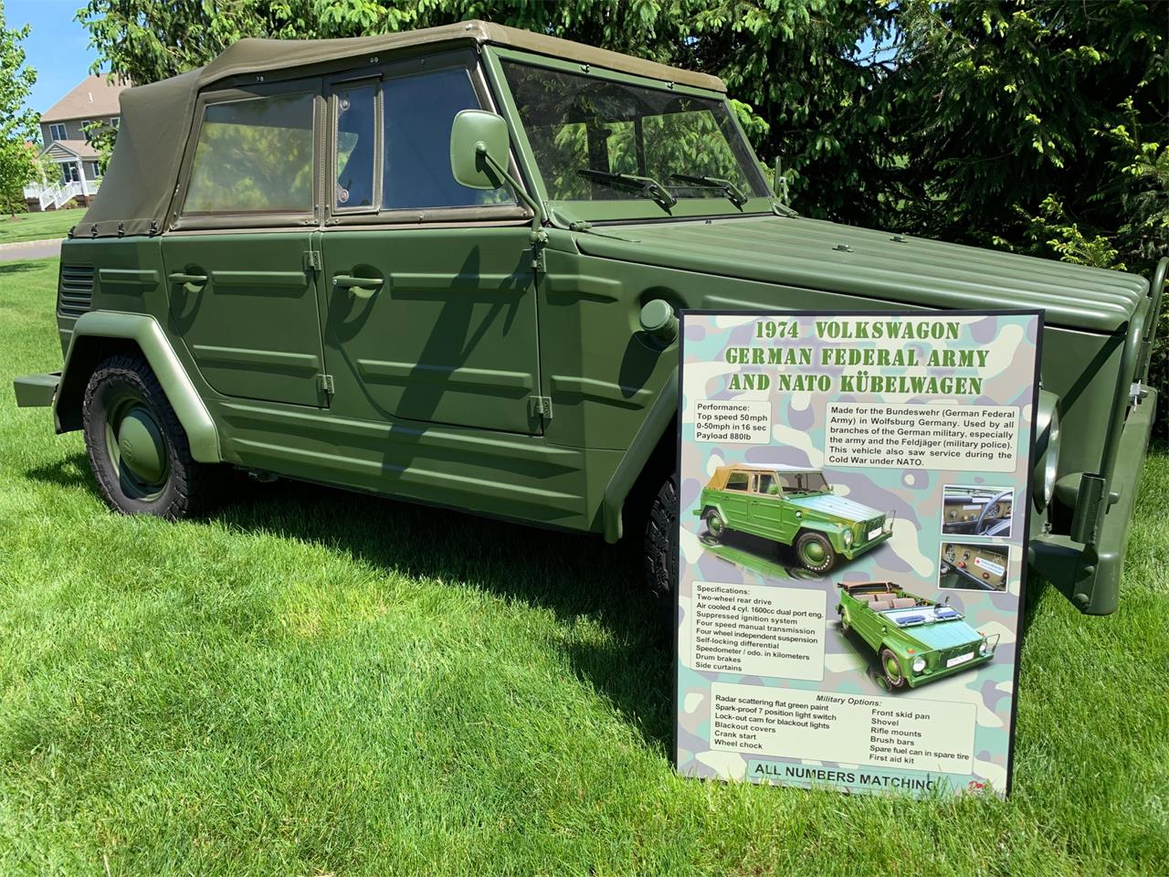 1974 Volkswagen Thing for sale in Collegeville, PA – photo 9
