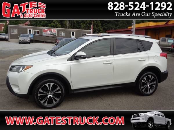2015 Toyota Rav4 Limited AWD Loaded *White* - cars & trucks - by... for sale in Franklin, NC – photo 2