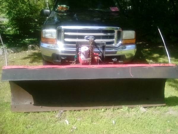 2001 Ford F250 super duty diesel with Western Uni-Mount plow for sale in Houghton Lake, MI – photo 5