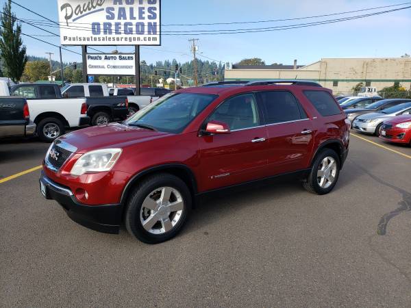 **SOLD**2008 GMC ARCADIA SLT AWD *1ST TIME BUYERS ARE WELCOME HERE!!!* for sale in Eugene, OR – photo 3
