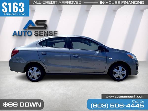 163/mo - 2019 Mitsubishi Mirage G4 G 4 G-4 ES - - by for sale in Salem, NH – photo 7