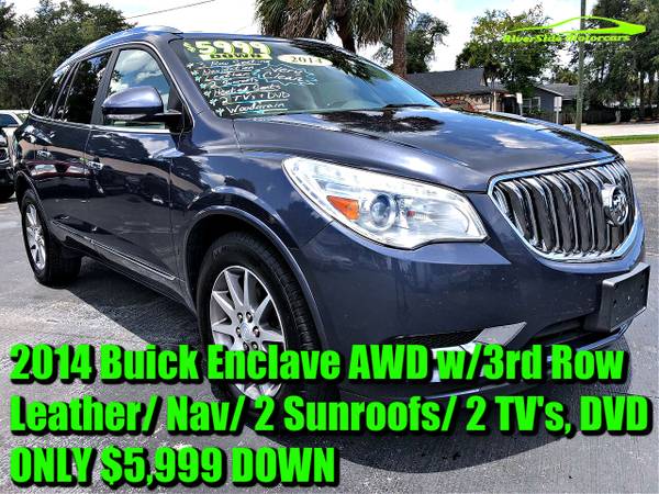 2014 Buick Enclave AWD BUY HERE PAY HERE 80 CARS ALL APPROVED for sale in New Smyrna Beach, FL