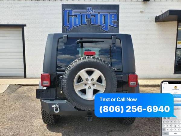 2010 Jeep Wrangler Unlimited Rubicon 4x4 4dr SUV -GUARANTEED CREDIT... for sale in Lubbock, TX – photo 6