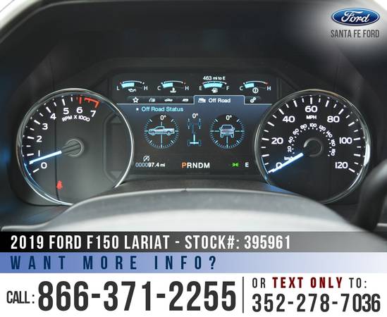 *** 2019 FORD F150 LARIAT 4WD *** SAVE Over $9,000 off MSRP! for sale in Alachua, GA – photo 16