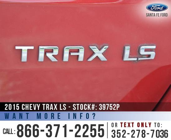 *** 2015 CHEVY TRAX LS SUV *** Onstar - Camera - Touchscreen for sale in Alachua, GA – photo 9