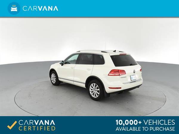 2012 VW Volkswagen Touareg VR6 Sport SUV 4D suv WHITE - FINANCE ONLINE for sale in Pittsburgh, PA – photo 8