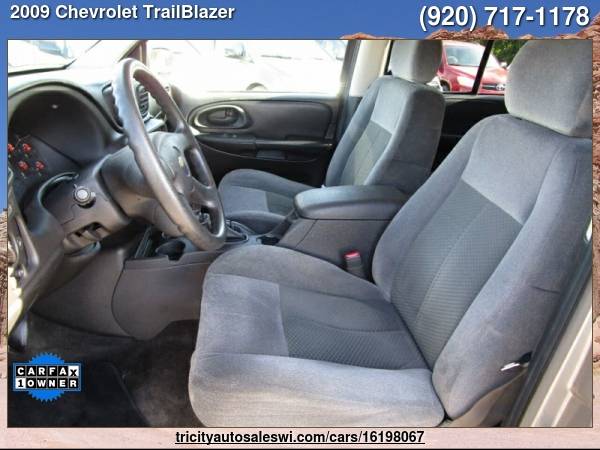 2009 CHEVROLET TRAILBLAZER LT1 4X4 4DR SUV Family owned since 1971 for sale in MENASHA, WI – photo 11
