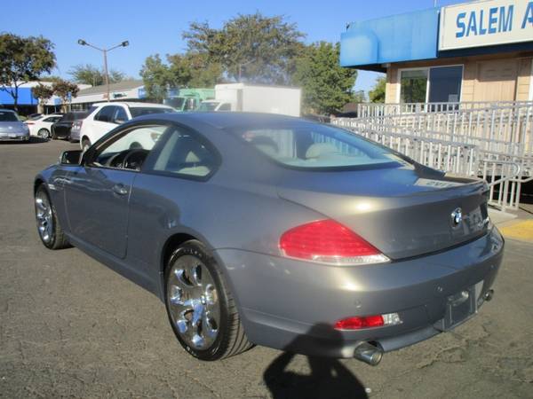 2005 BMW 645Ci - LOW MILEAGE - NAVI - SUNROOF - LEATHER AND HEATED... for sale in Sacramento , CA – photo 4